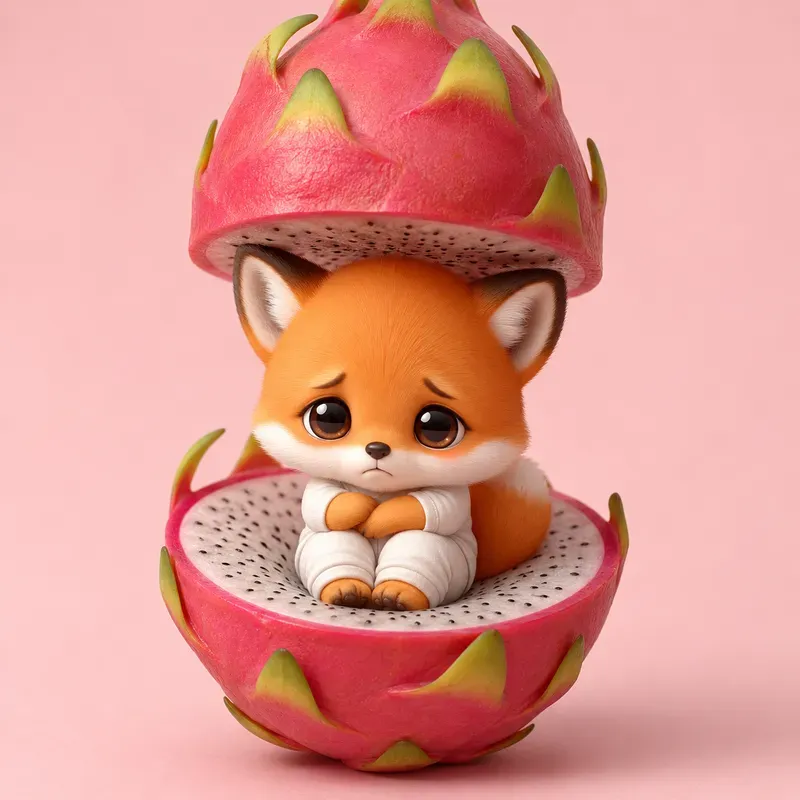 Sad Fruit Cradle Animals