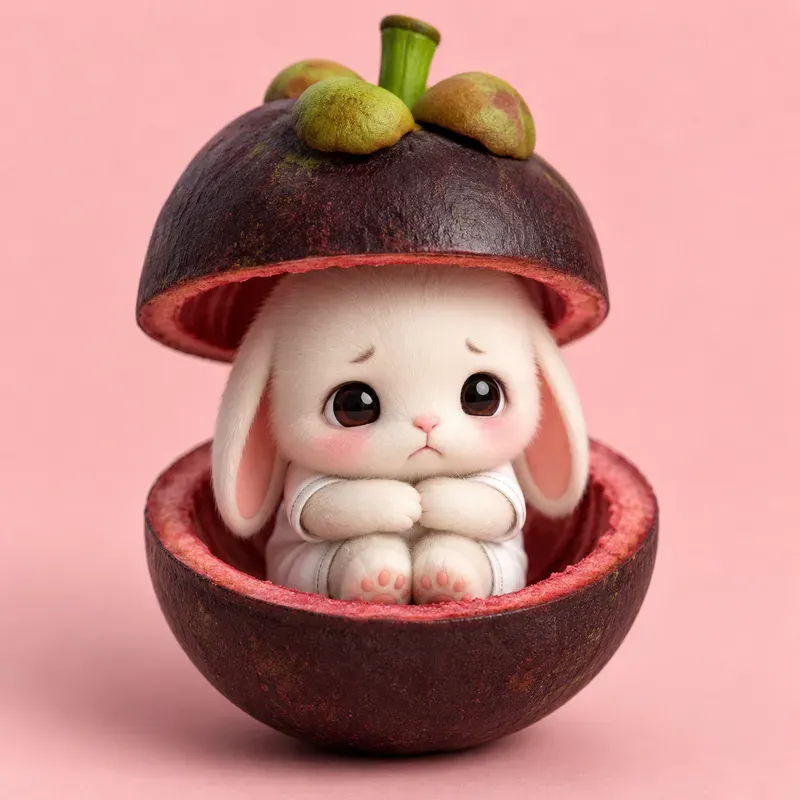 Sad Fruit Cradle Animals