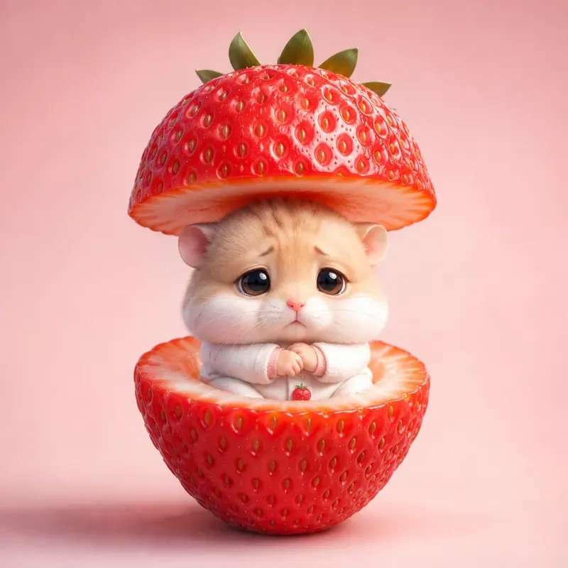 Sad Fruit Cradle Animals