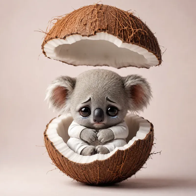 Sad Fruit Cradle Animals