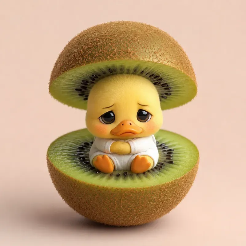 Sad Fruit Cradle Animals