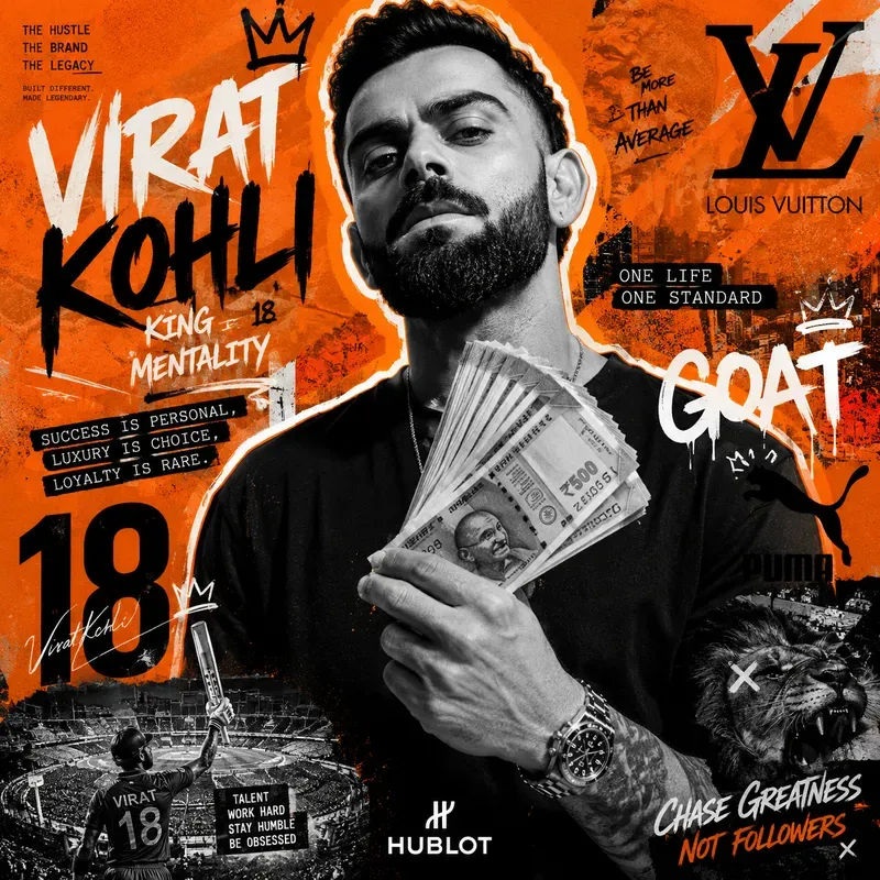 Luxury Streetwear Celebrity Money Posters