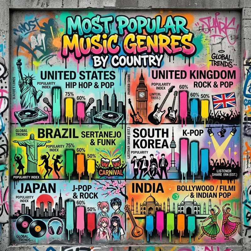 Streetart Style Infographics