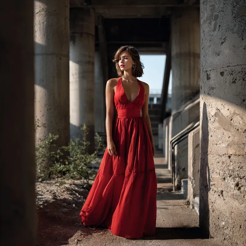 Brutalist Architecture Meets Fashion