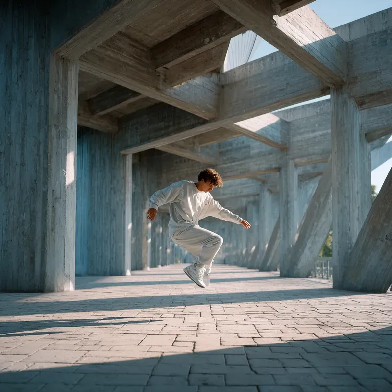 Brutalist Architecture Meets Fashion