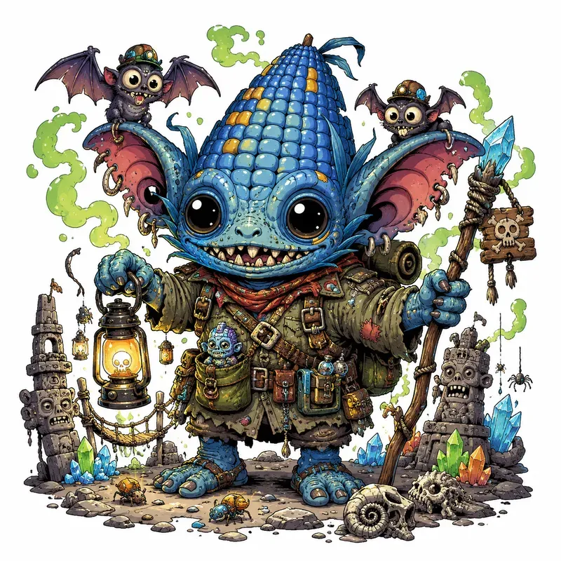 Whimsical Monster Mischiefs