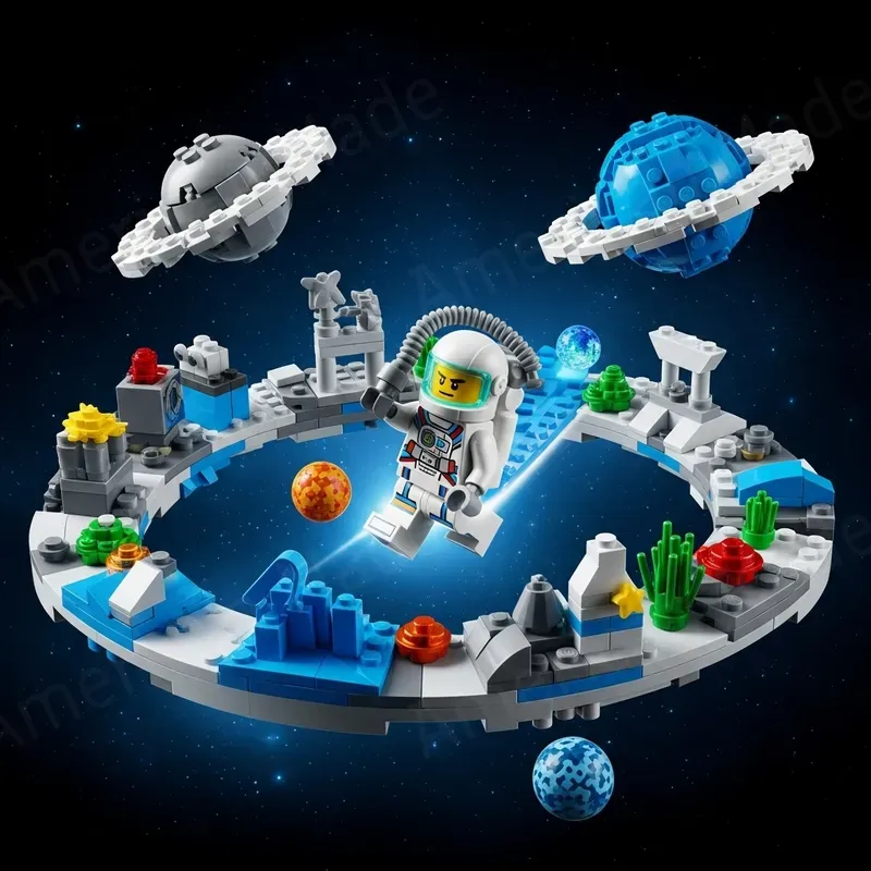 Cinematic Lego Landscapes