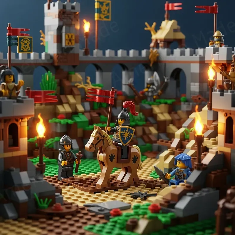 Cinematic Lego Landscapes