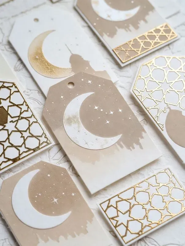 Ramadan Chic Minimalist Journal Tags