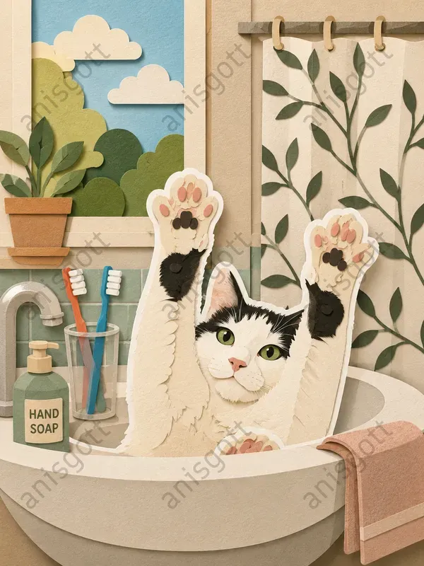 Viral Custom Paper Cut Photo Stickers