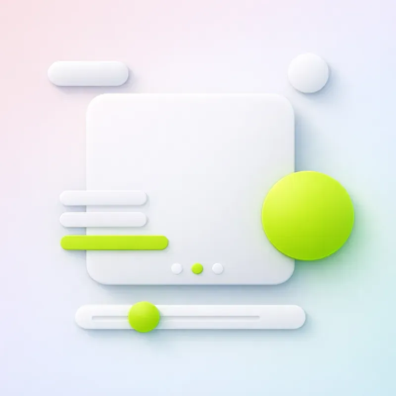 Minimal Neumorphic UI Backgrounds