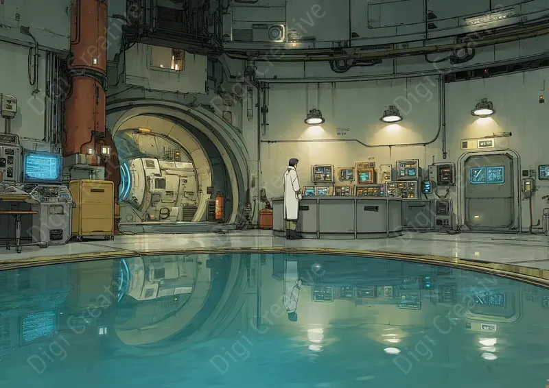 Futuristic Space Station Scifi Interiors