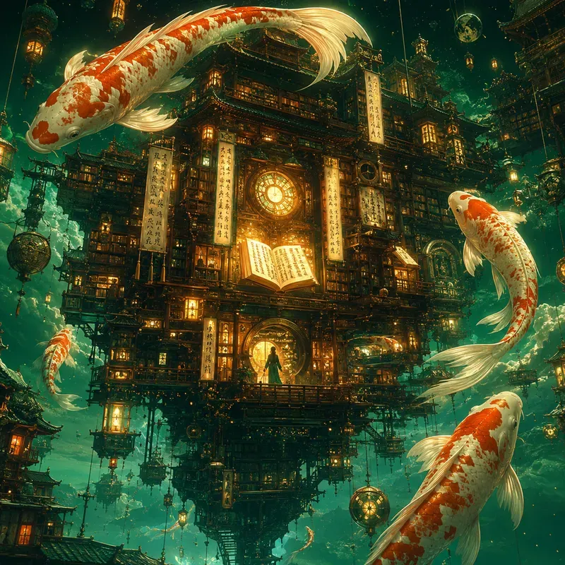 Neon Surreal Dreamscapes