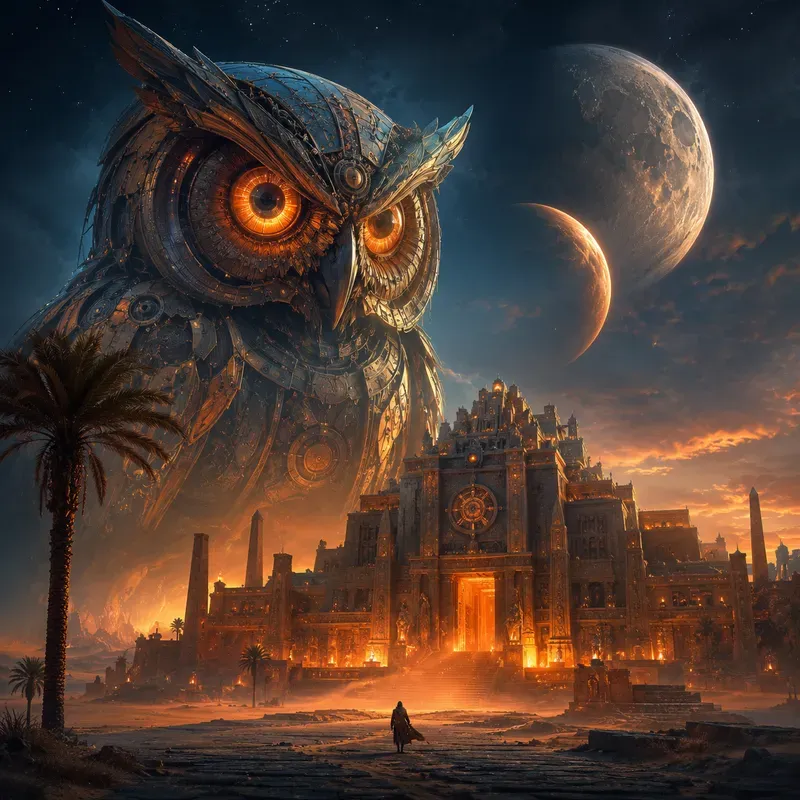 Neon Surreal Dreamscapes