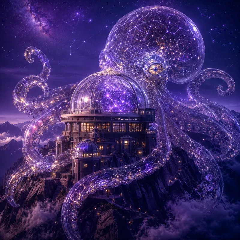 Neon Surreal Dreamscapes