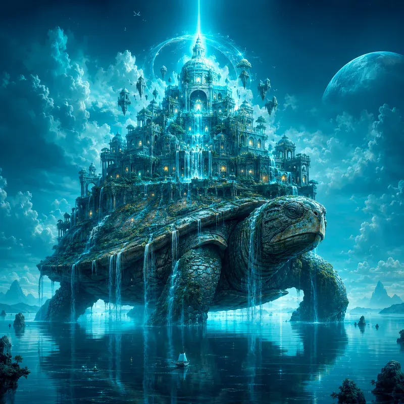 Neon Surreal Dreamscapes