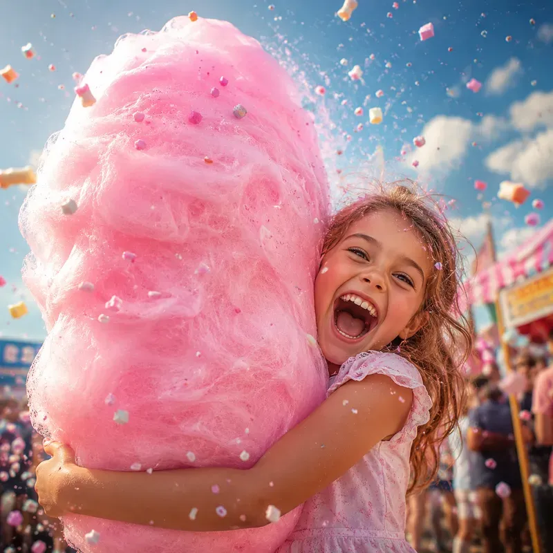 Giant Food Hug Festival Portraits