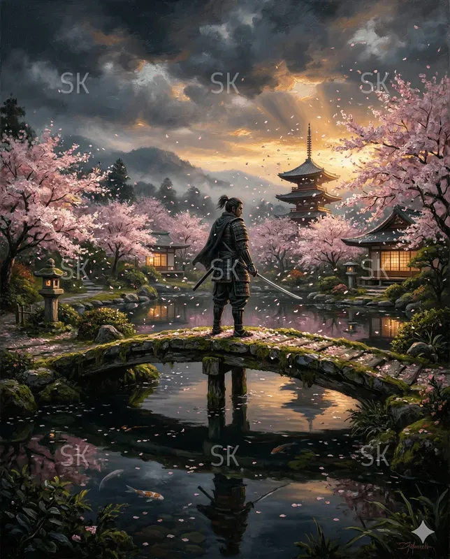 Cinematic Fantasy Oil Paintings