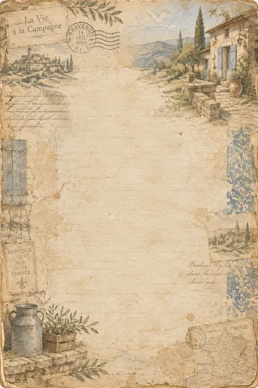 Shabby Chic Junk Journal Papers