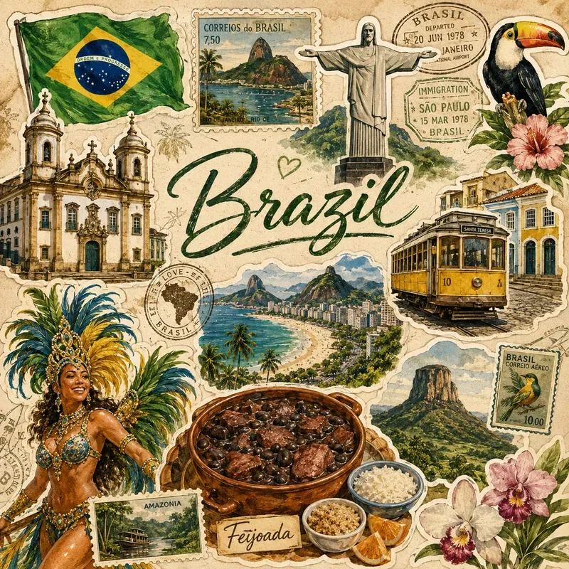 Vintage Travel Stickers