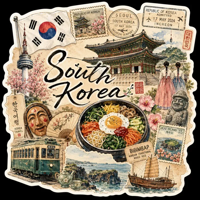 Vintage Travel Stickers