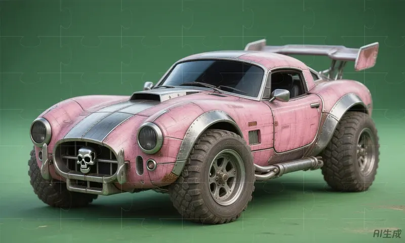 Cartoon Style Custom Cars