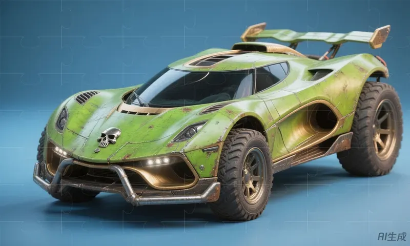 Cartoon Style Custom Cars