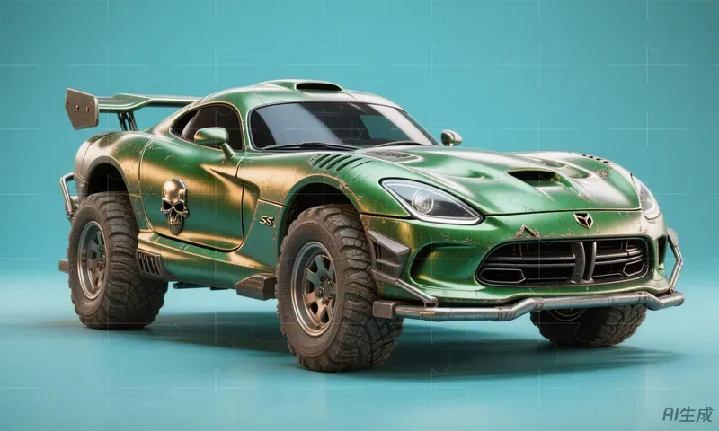 Cartoon Style Custom Cars