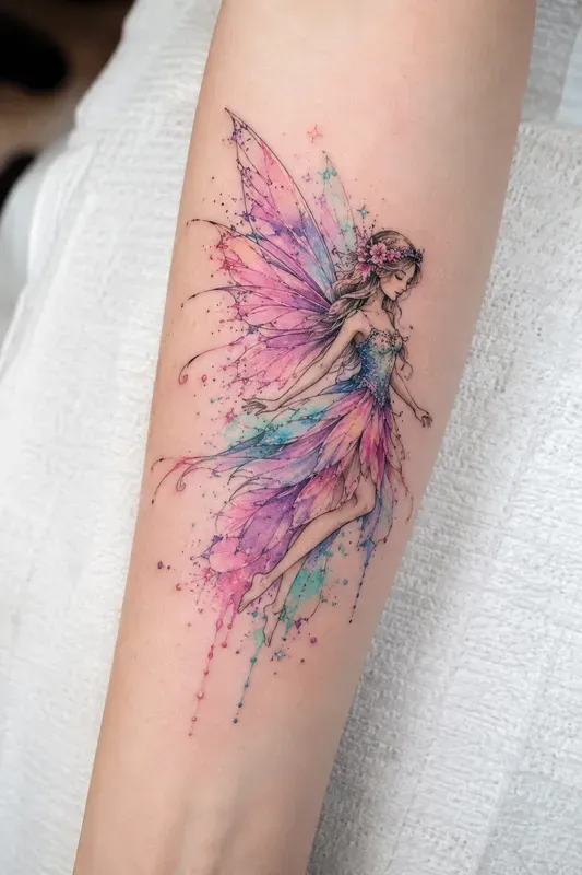 Vibrant Watercolor Tattoo Designs