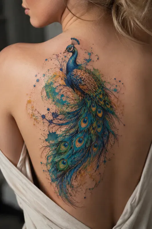 Vibrant Watercolor Tattoo Designs