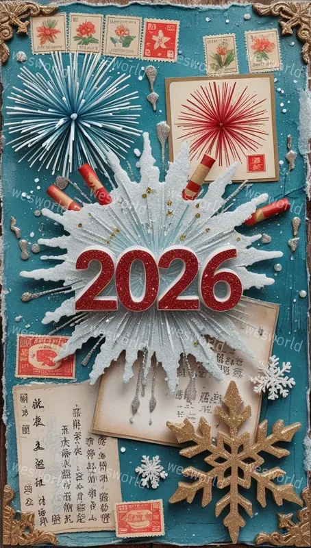 Winter Happy New Year Junk Journals