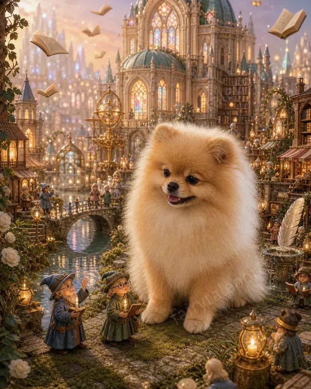 Pets In Miniature Fantasy Worlds