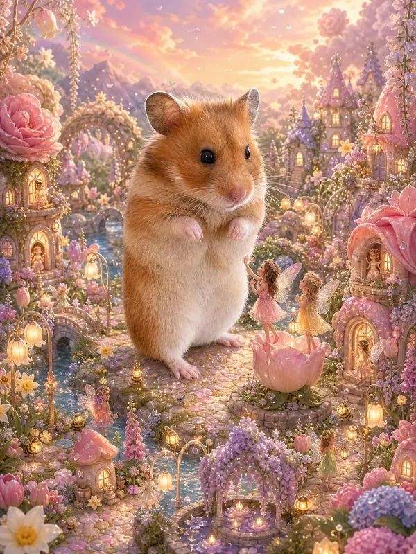 Pets In Miniature Fantasy Worlds