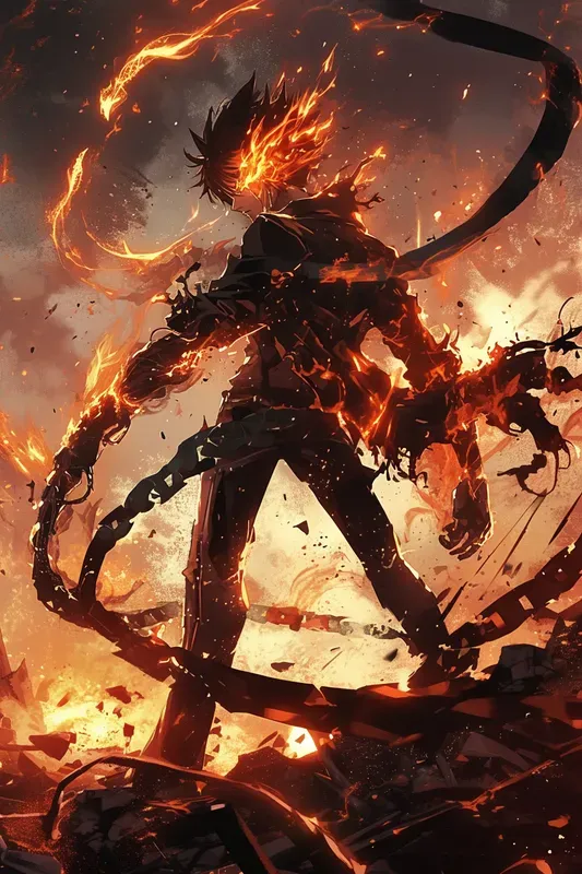 Action Anime Covers