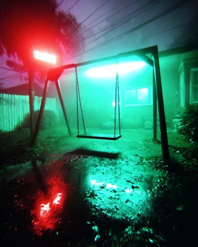 Neon Liminal Horror Cinematics