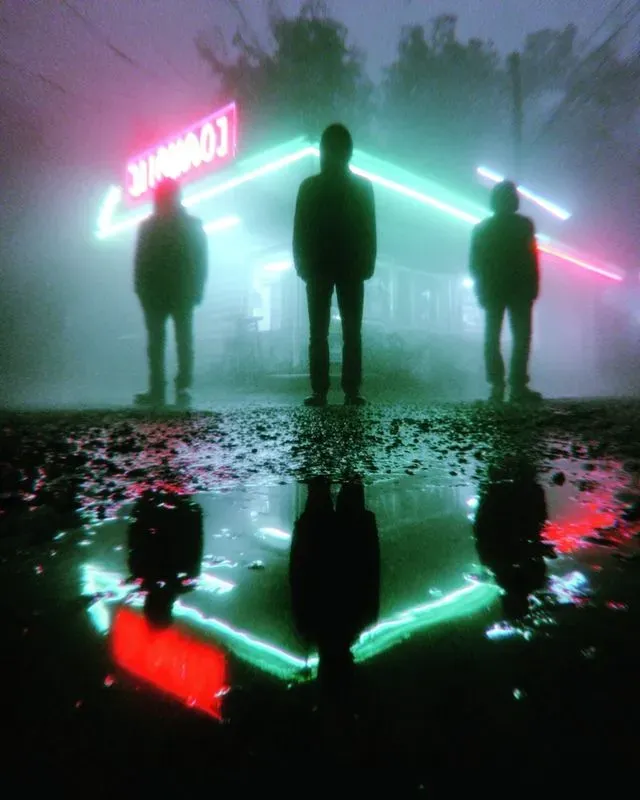 Neon Liminal Horror Cinematics