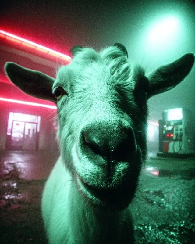 Neon Liminal Horror Cinematics
