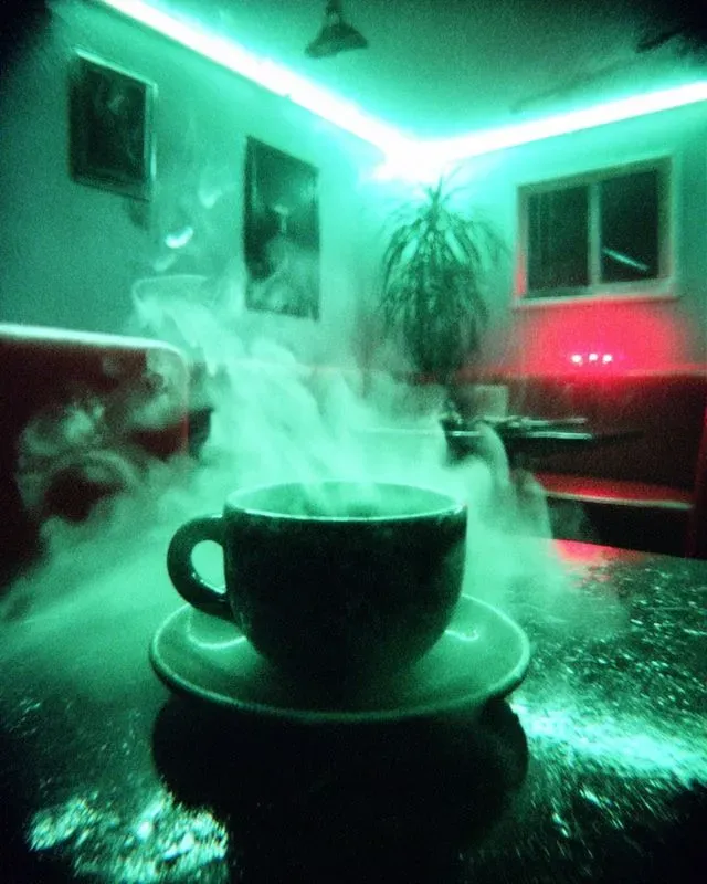Neon Liminal Horror Cinematics