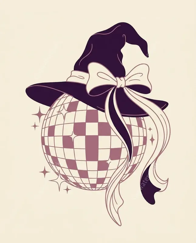 Witch Bachelorette Cliparts