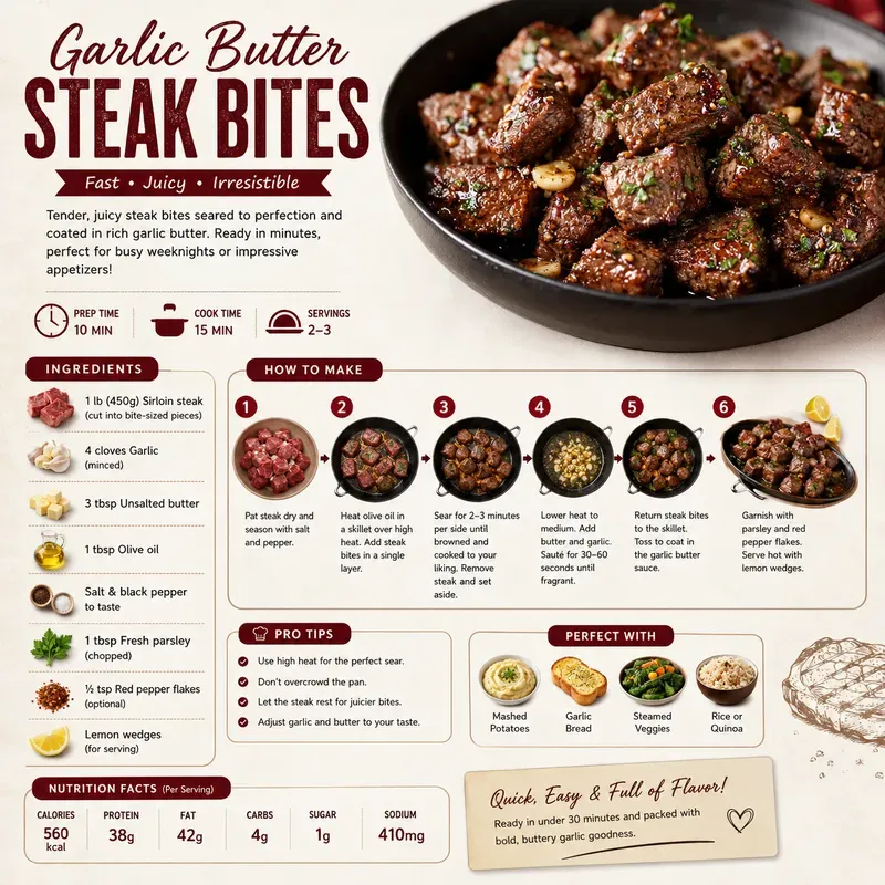 Modern Recipe Infographics