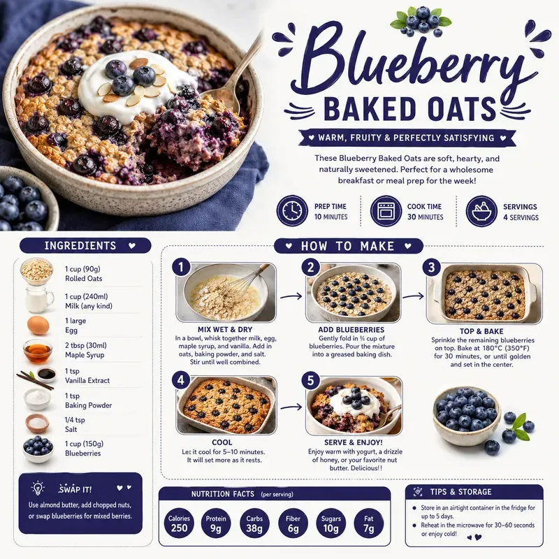 Modern Recipe Infographics