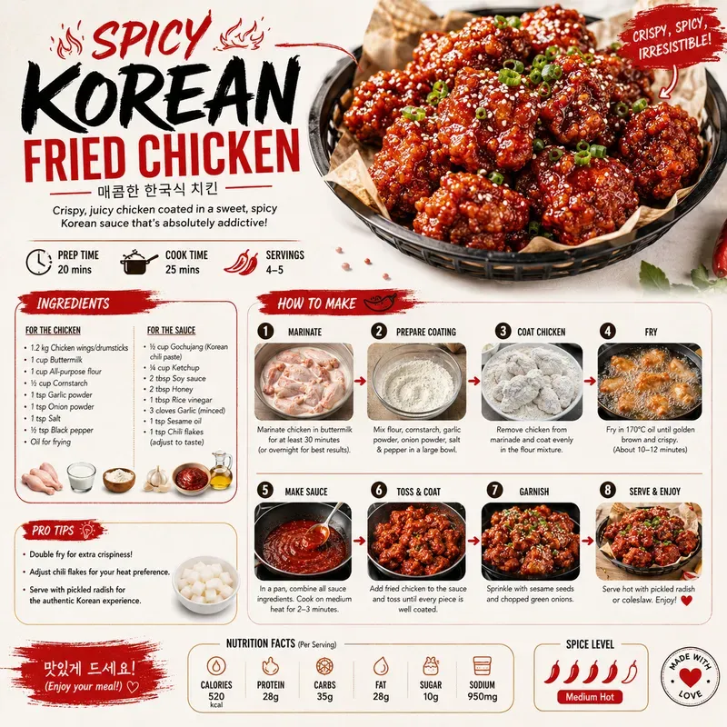 Modern Recipe Infographics