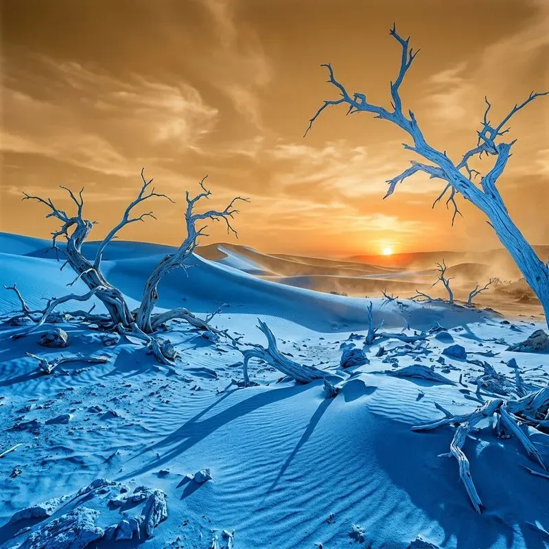 Color Swapped Nature Art