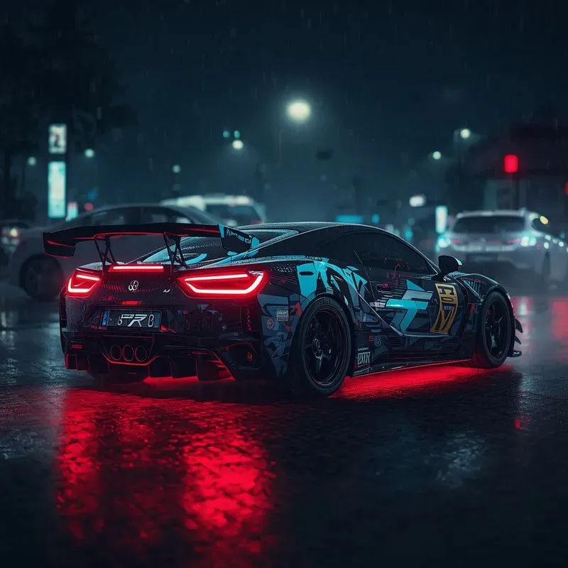 Cyberpunk Neon Gaming Avatars