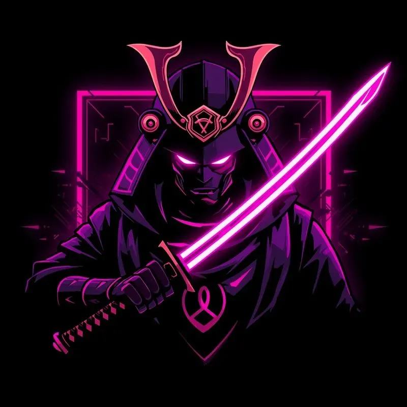 Cyberpunk Neon Gaming Avatars