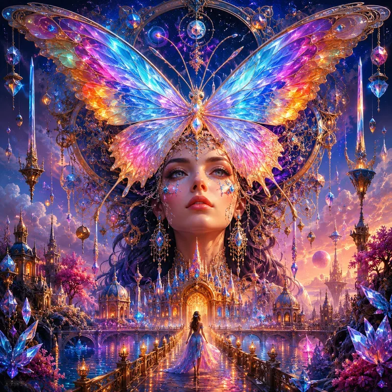 Celestial Dreamworld Fantasy Portraits
