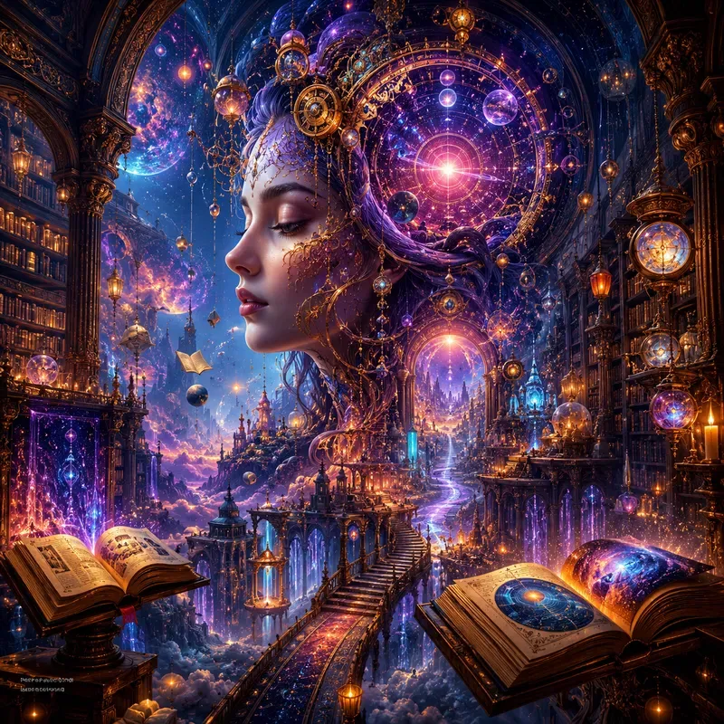 Celestial Dreamworld Fantasy Portraits
