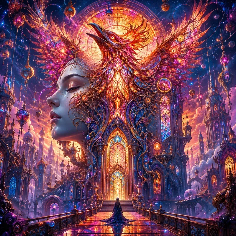 Celestial Dreamworld Fantasy Portraits