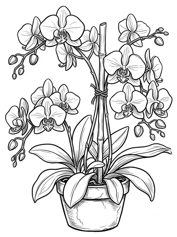 Charcoal Sketch Coloring Book Pages