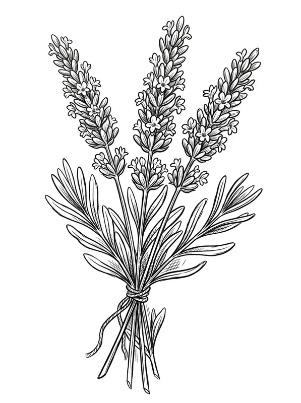 Charcoal Sketch Coloring Book Pages